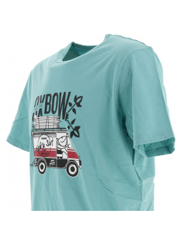 T-shirt timeca lagoon bleu homme - Oxbow