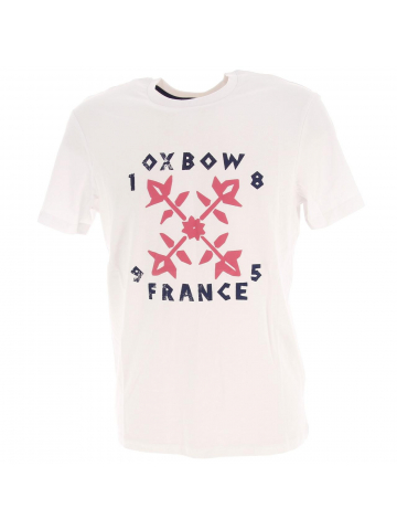 T-shirt topor blanc homme - Oxbow