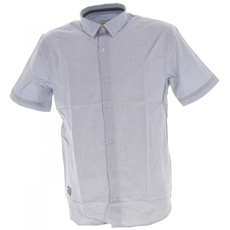 Chemise manches courtes candrio bleu homme - Oxbow