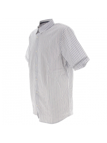 Chemise manches courtes stripes blanc homme - Oxbow