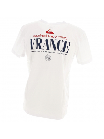 T-shirt quick pro france blanc homme - Quiksilver
