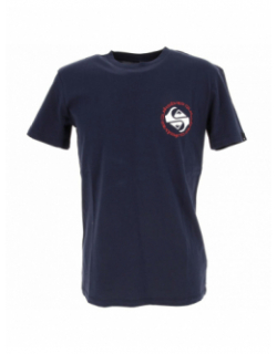 T-shirt quick pro france bleu marine homme - Quiksilver