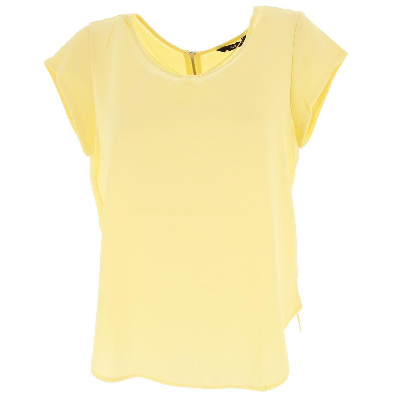 T-shirt vic jaune femme - Only