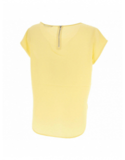 T-shirt vic jaune femme - Only