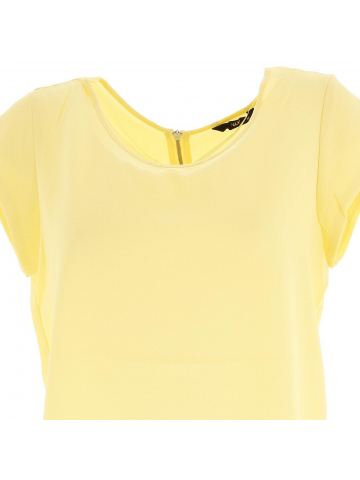 T-shirt vic jaune femme - Only
