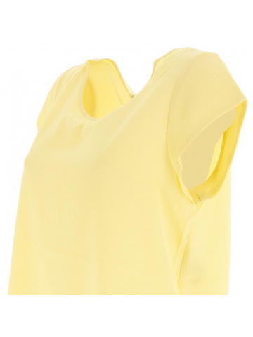 T-shirt vic jaune femme - Only