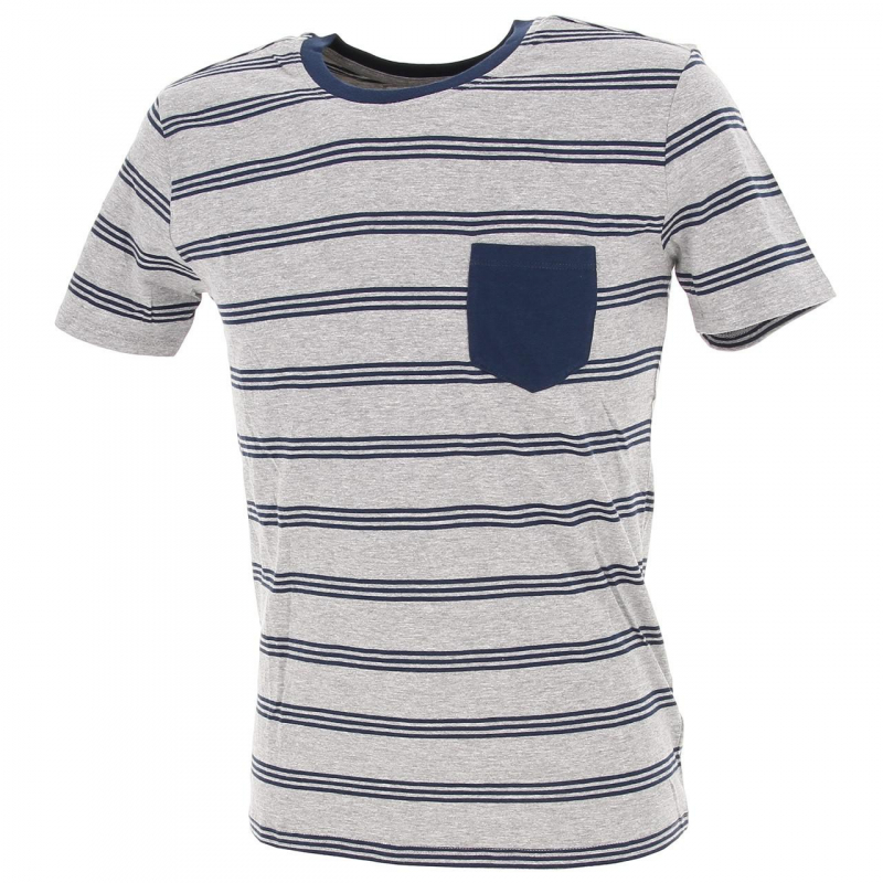 T-shirt tackyl gris homme - Teddy Smith