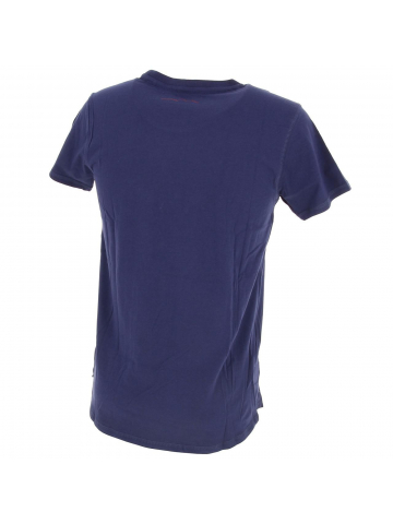 T-shirt tylan bleu homme - Teddy Smith