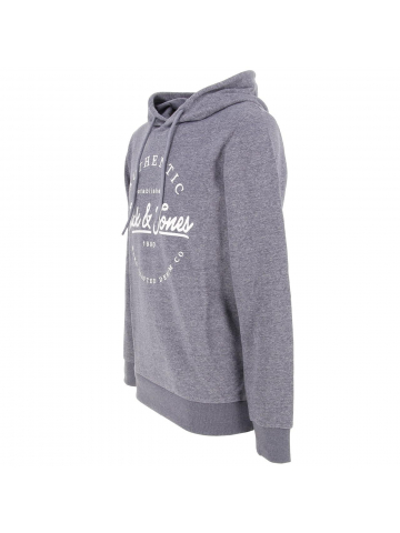 Sweat à capuche dusty gris homme - Jack & Jones