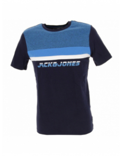 T-shirt panel bleu homme - Jack & Jones