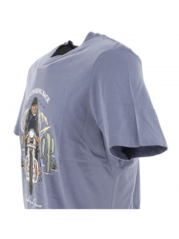 T-shirt header no looking bleu homme - Jack & Jones