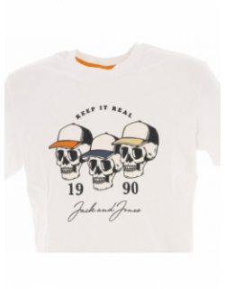 T-shirt header keep it blanc homme - Jack & Jones