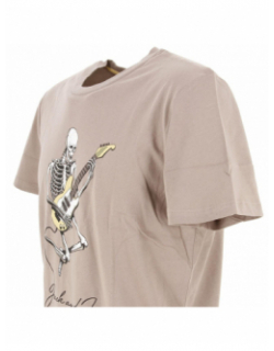 T-shirt header fungi marron clair homme - Jack & Jones