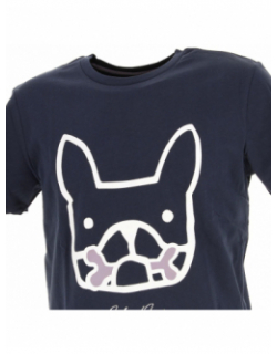 T-shirt mate dog bleu marine homme - Jack & Jones