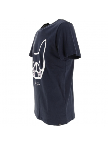 T-shirt mate dog bleu marine homme - Jack & Jones