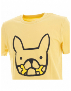 T-shirt mate dog jaune homme - Jack & Jones