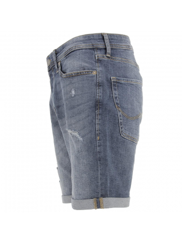 Short en jean denim bleu homme - Jack & Jones