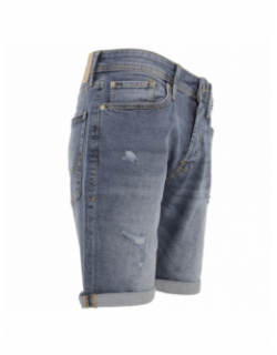 Short en jean denim bleu homme - Jack & Jones