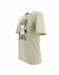 T-shirt flower branding vert homme - Jack & Jones