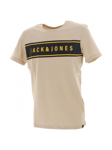 T-shirt mast beige homme - Jack & Jones