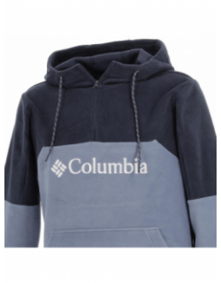Sweat polaire à capuche lodge bleu homme - Columbia