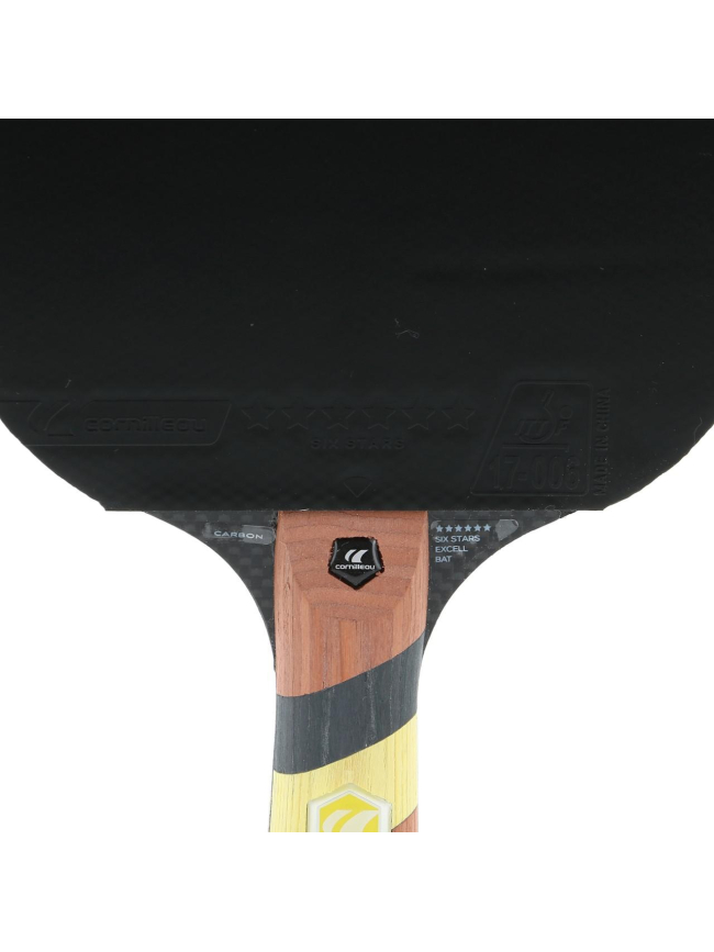 Raquette de tennis de table excell 2000 noir - Cornilleau