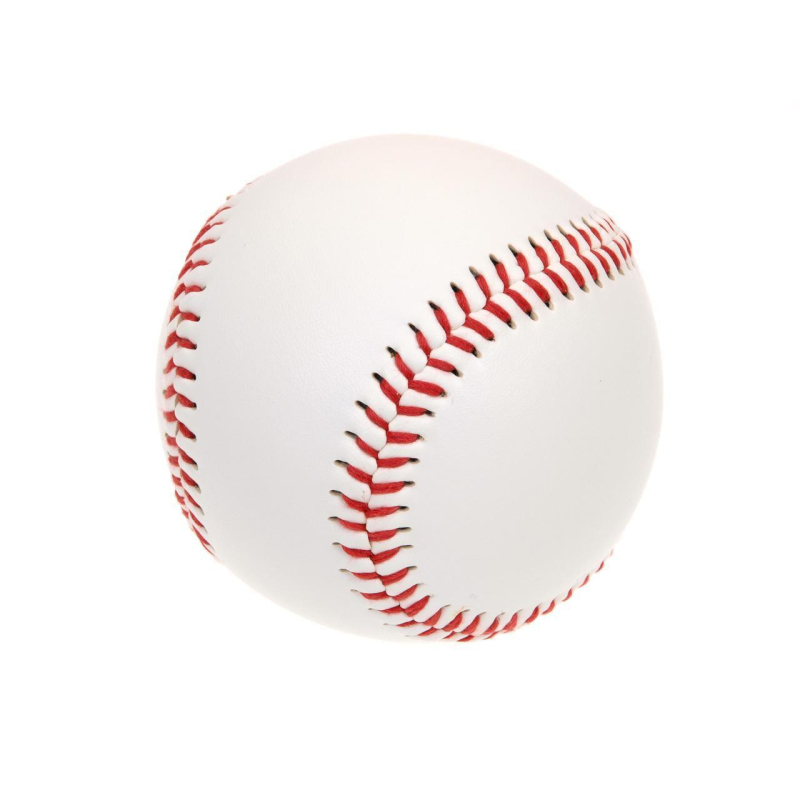Balle de baseball coeur souple synthétique t1 blanc - Tremblay