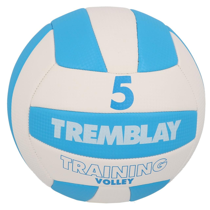 Ballon de volleyball training t5 bleu - Tremblay