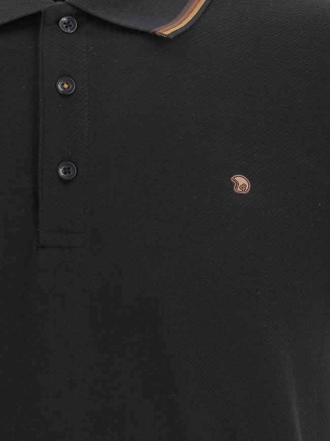 Polo gac uni noir homme - Benson & Cherry