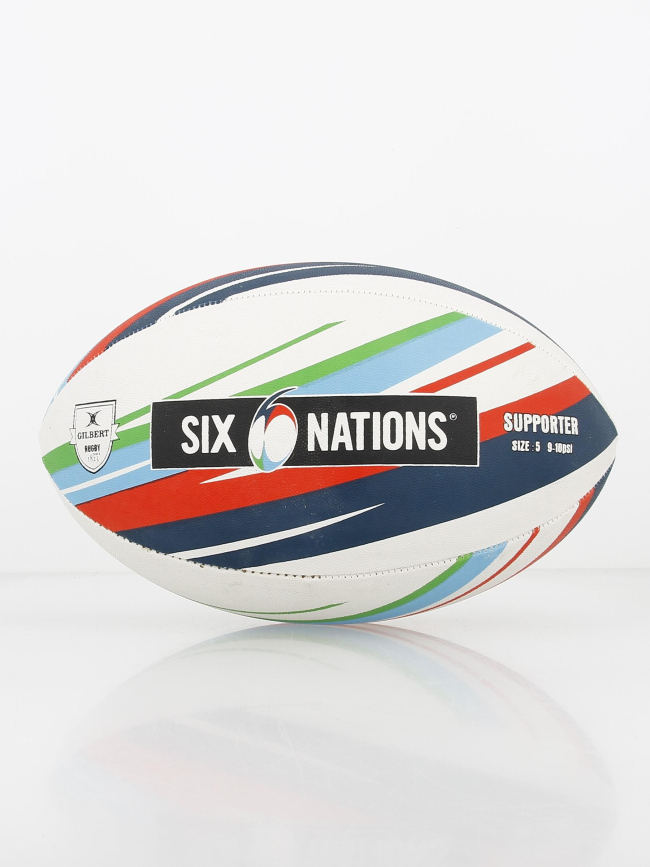 Ballon de rugby supporter t5 nations - Gilbert
