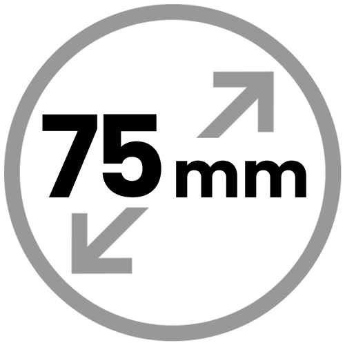 75mm